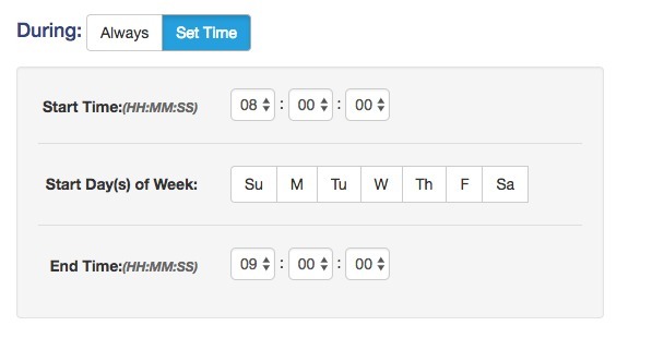 400 Series Control/Logic Conditional Tasks Set Time Window