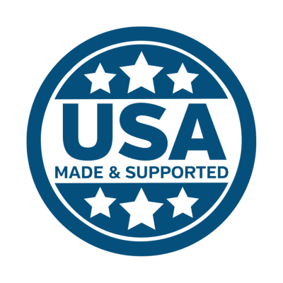 USA Built & Supported Icon USA Built & Supported Icon