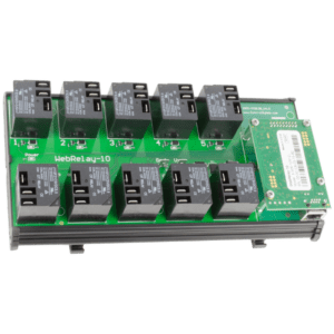 WebRelay-10 Plus - 10 high-current relays
