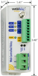 WebRelay Wireless Dimensions Image